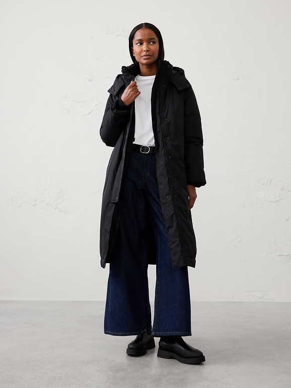 Long Puffer Coat