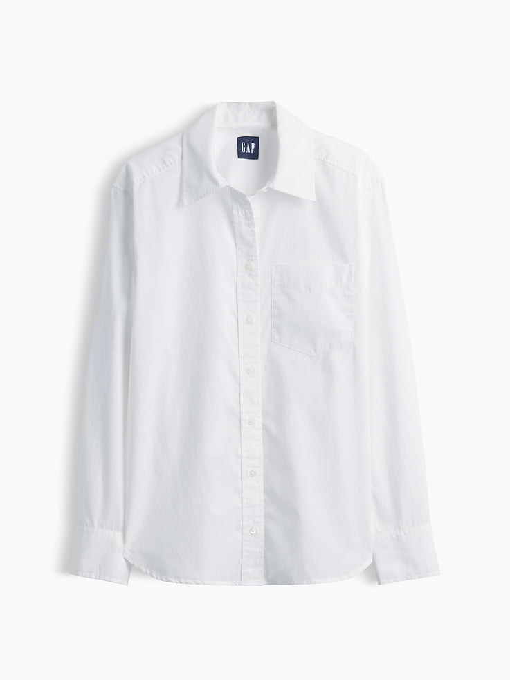 Image 5 of 5, Organic Cotton Poplin Classic Shirt