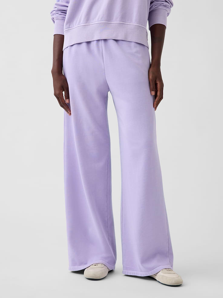 Image 2 of 6, Mid Rise VintageSoft Terry Loose Sweatpants