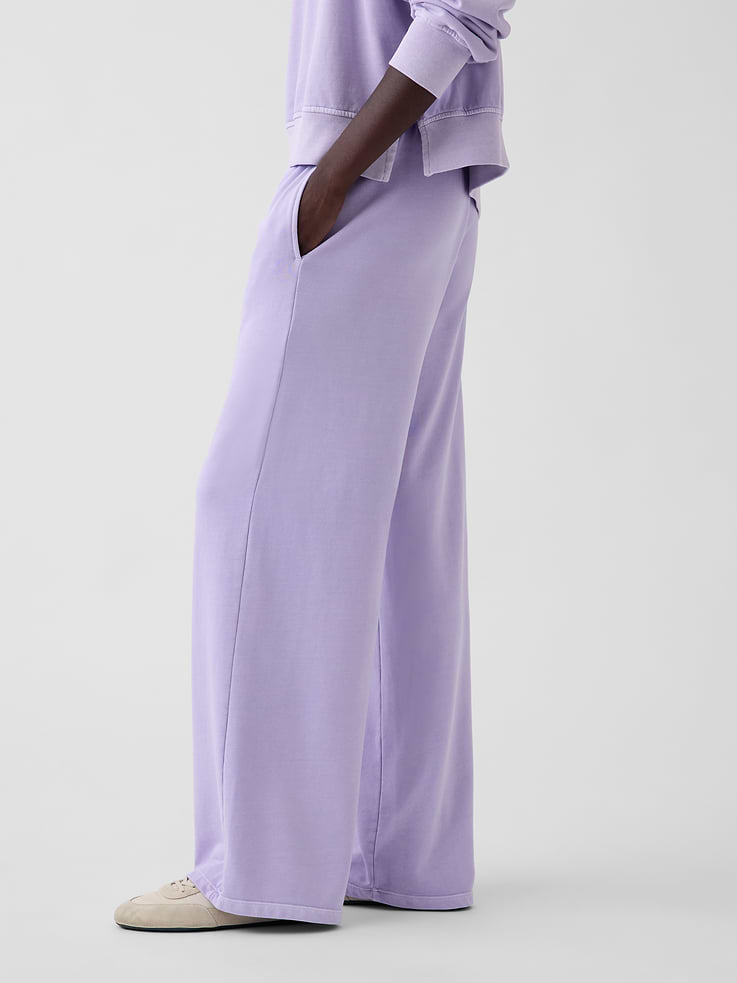 Image 3 of 6, Mid Rise VintageSoft Terry Loose Sweatpants