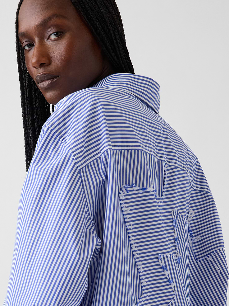 Image 6 of 9, Gap | Lichtenstein | Whitney | Standing Explosion Poplin Shirt