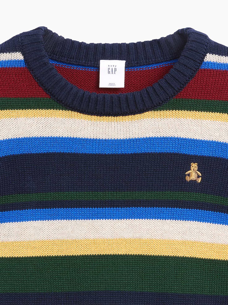 Image 4 of 4, Baby & Toddler Crewneck Sweater