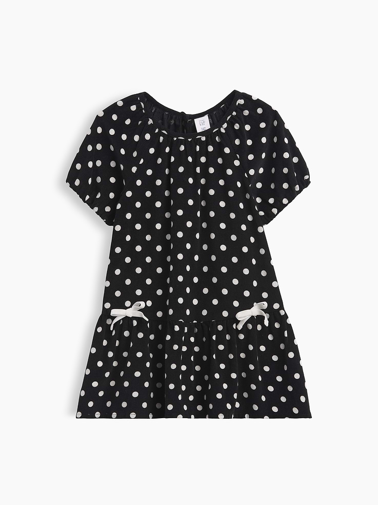 Image 2 of 3, Baby & Toddler Polka Dot Corduroy Dress