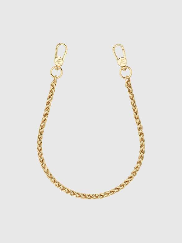The CAEP Goldi Round Wristlet Phone Chain