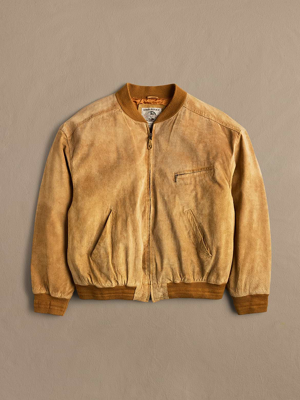 Archive Suede Bomber Jacket Men's Size XL