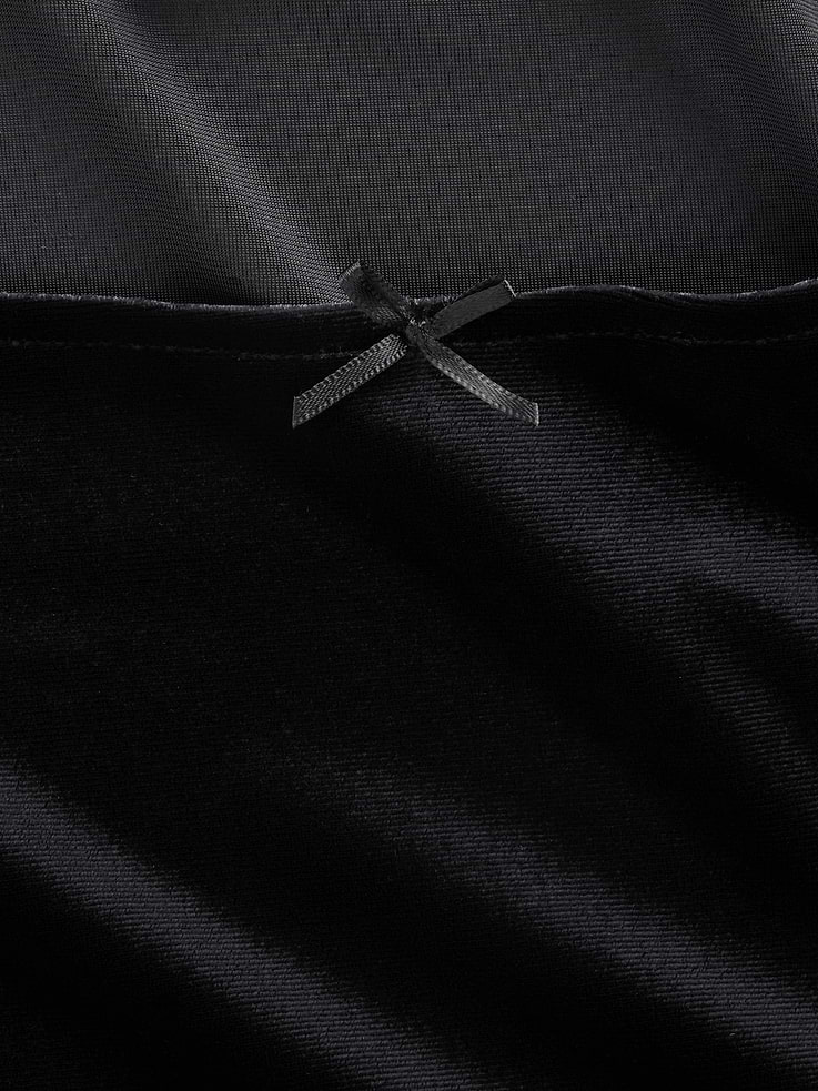 Image 5 of 5, Kids Velour Square-Neck Top