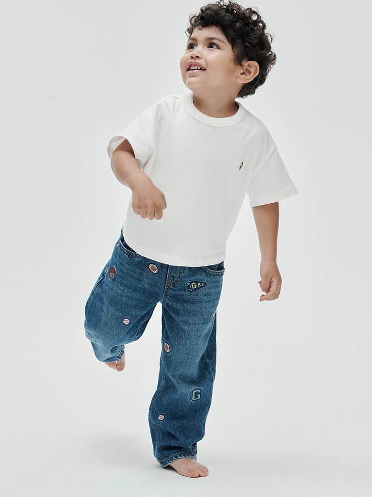 Image 5 of 5, Baby & Toddler Oversized T-Shirt