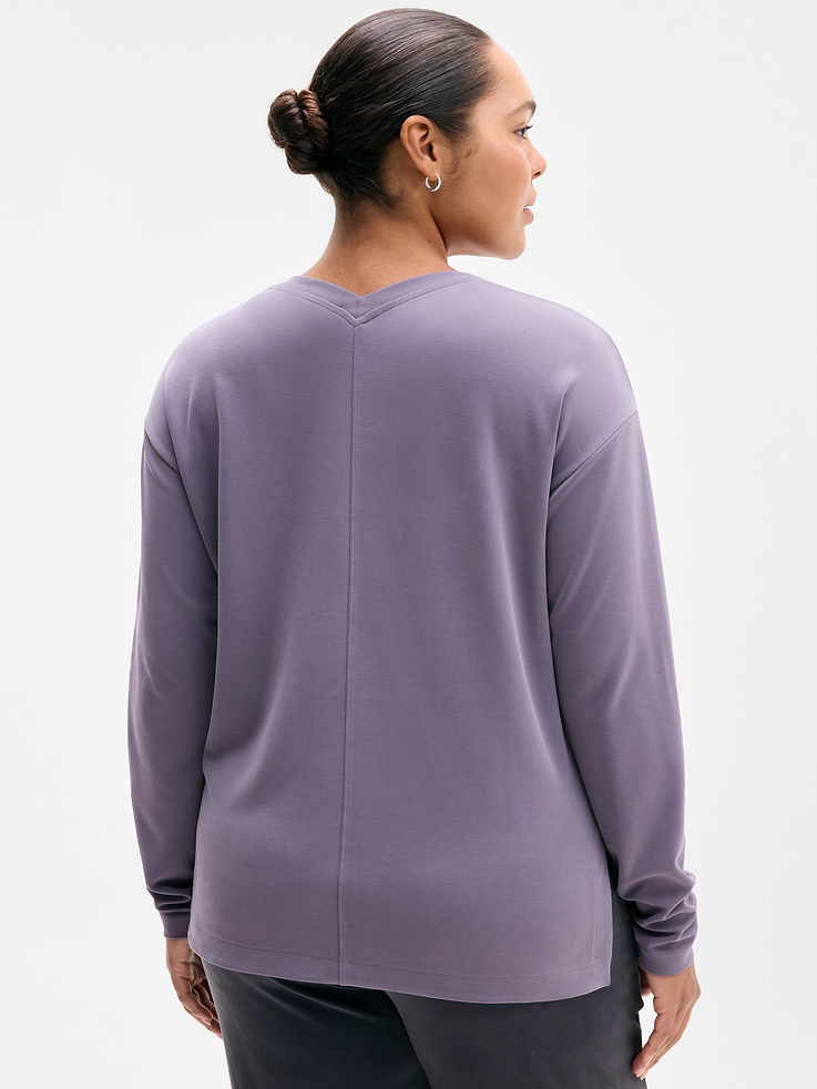 Image 5 of 5, Seasoft V-Neck Sweatshirt