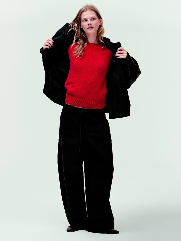Image 7 of 7, CashSoft Crew Sweater