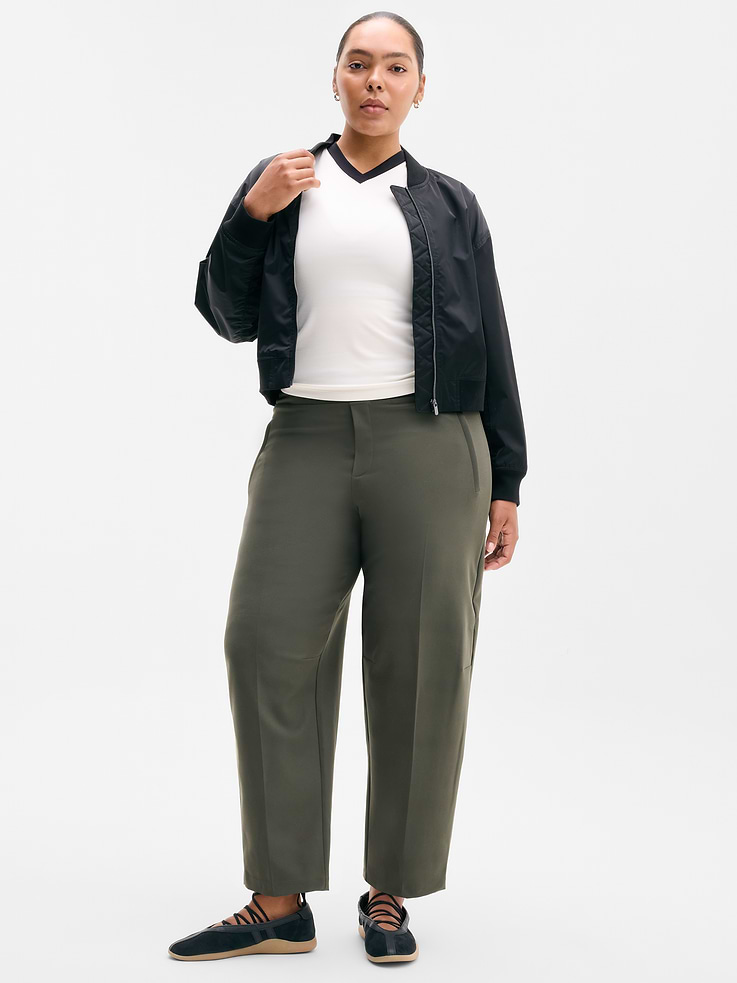 Image 5 of 7, Endless High Rise Barrel Pant