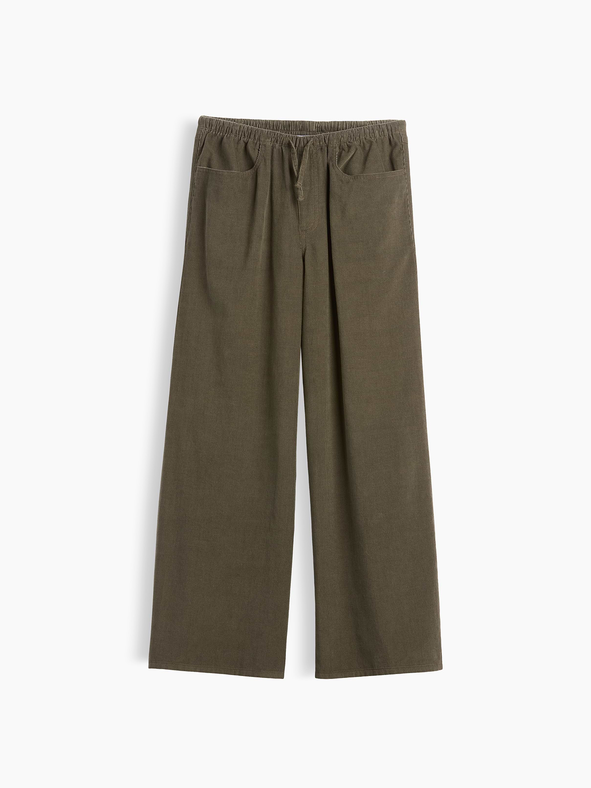 Kids Corduroy Easy Wide-Leg Pants