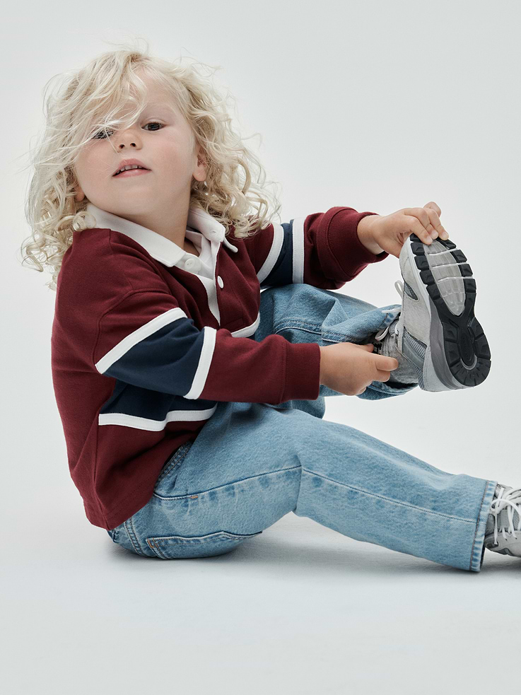Image 3 of 3, Baby & Toddler Rugby T-Shirt