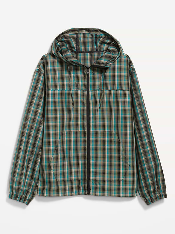 Oversized Full-Zip Anorak