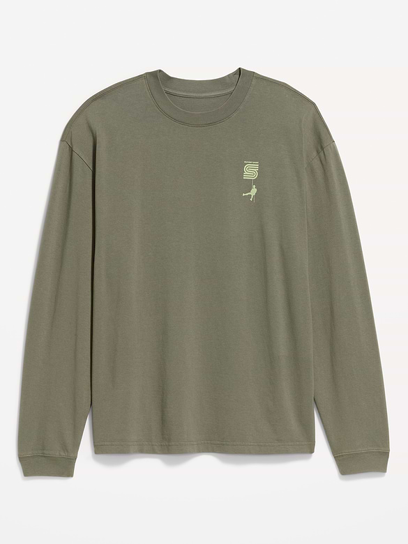 Lived-In Pro Long-Sleeve Graphic T-Shirt