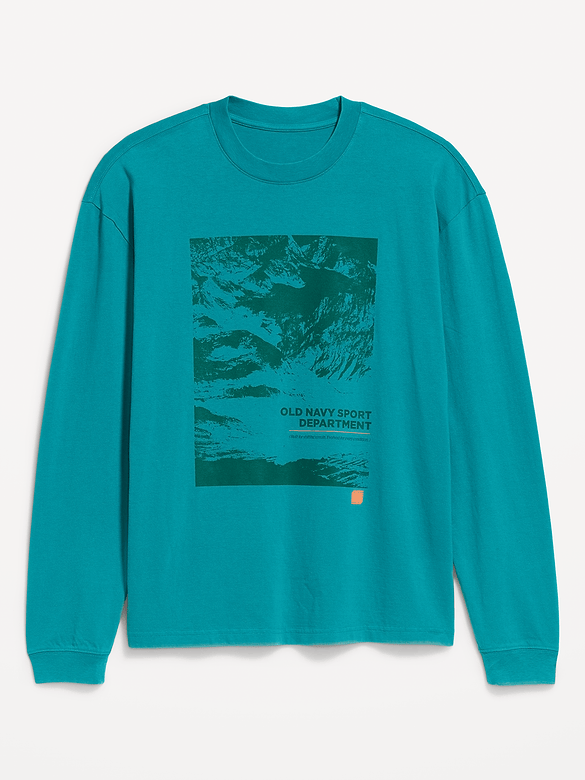 Lived-In Pro Long-Sleeve Graphic T-Shirt