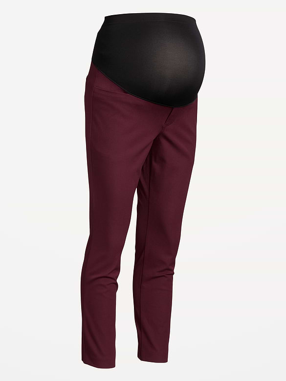 Maternity Full-Panel Pixie Ankle Pants