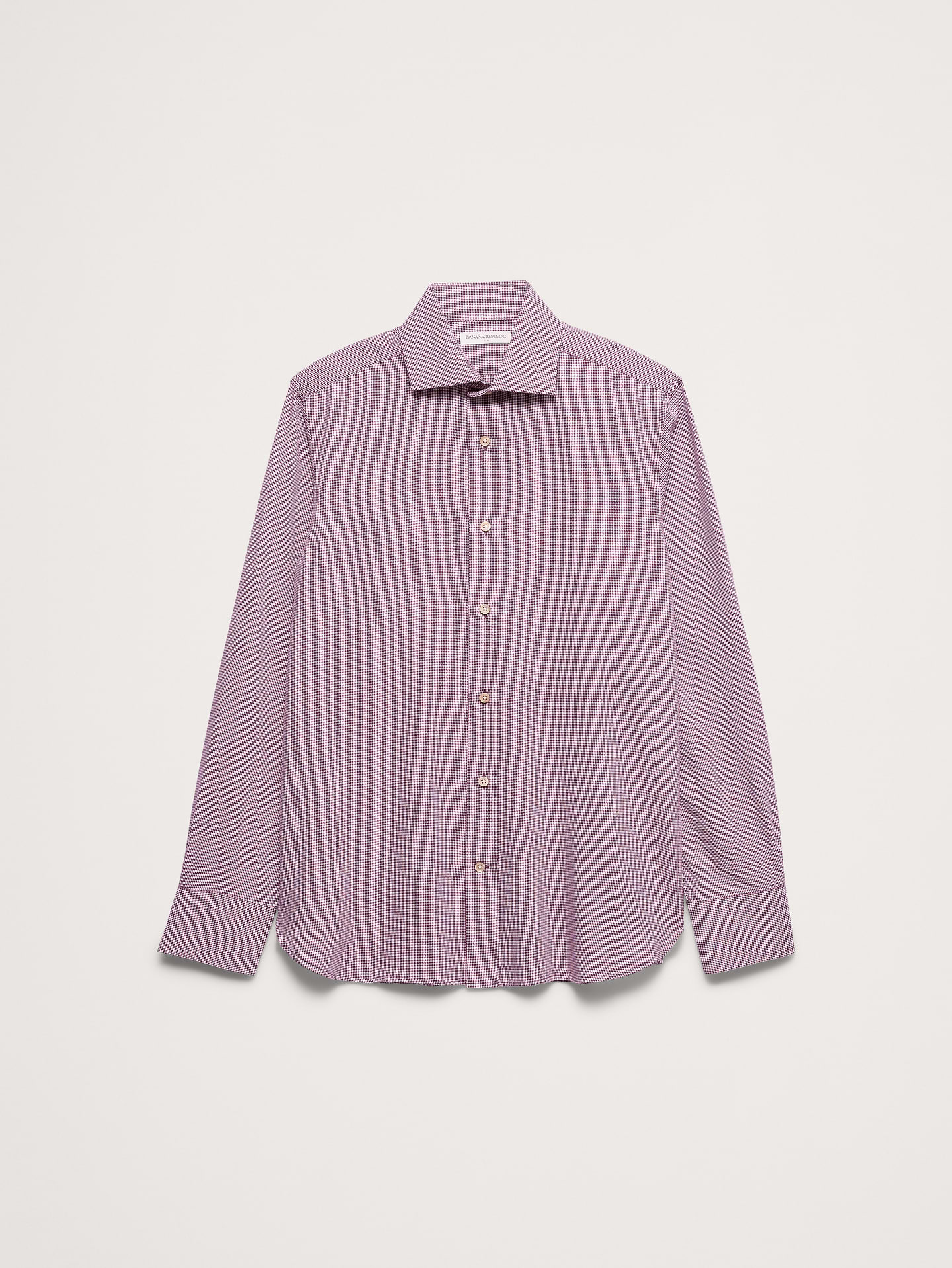 Image 2 of 8, Slim-Fit Cotton-Cashmere Dress Shirt