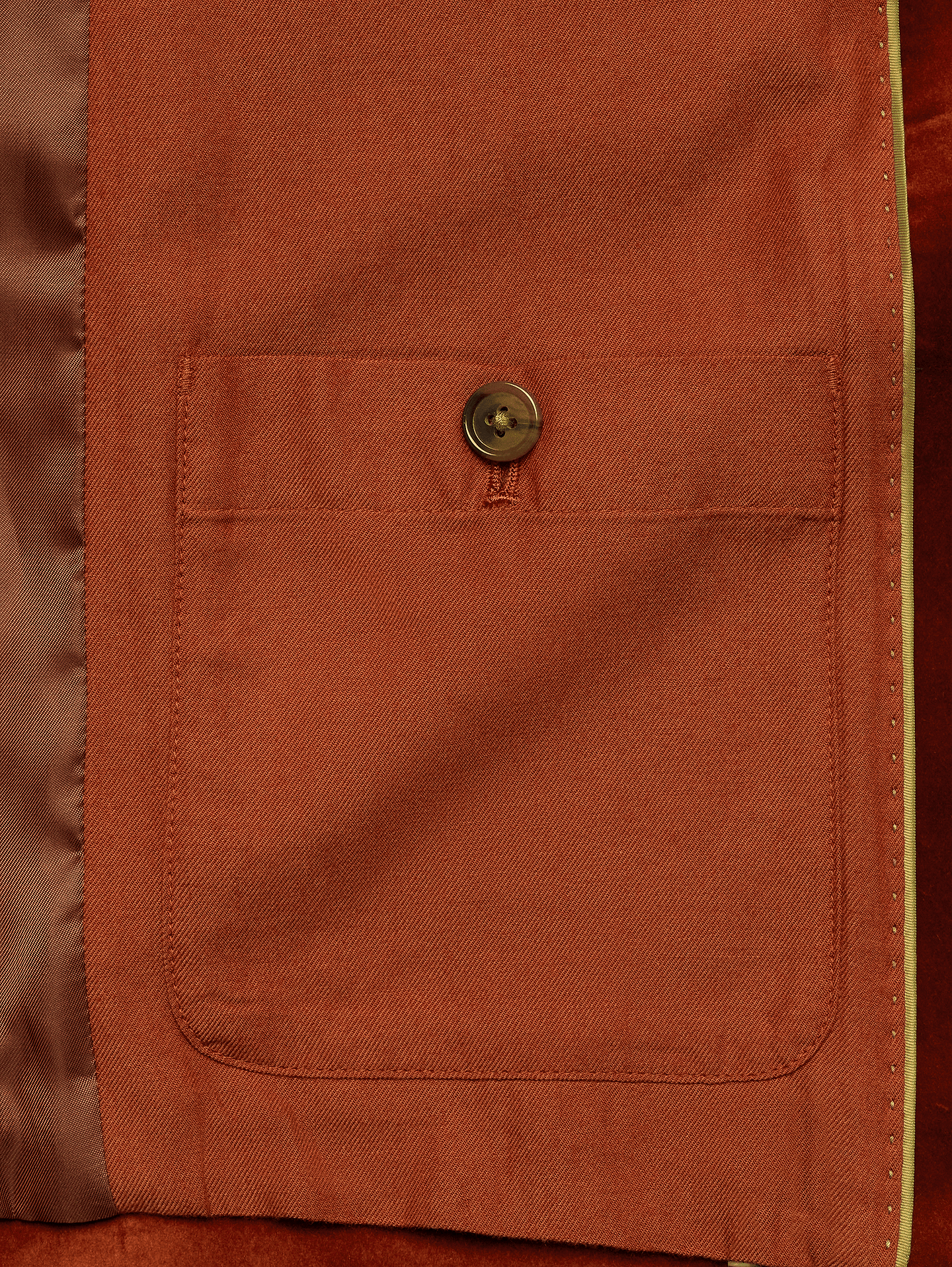 Image 6 of 8, Tailored Slim Velvet Blazer