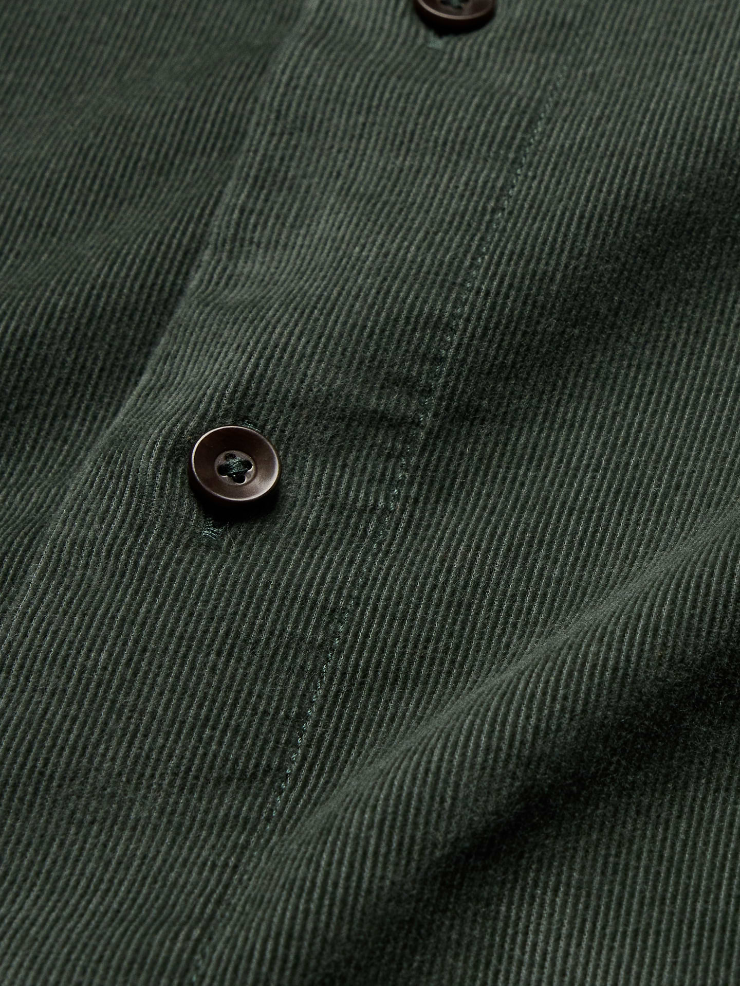 Image 3 of 8, Standard-Fit Lightweight Corduroy Shirt