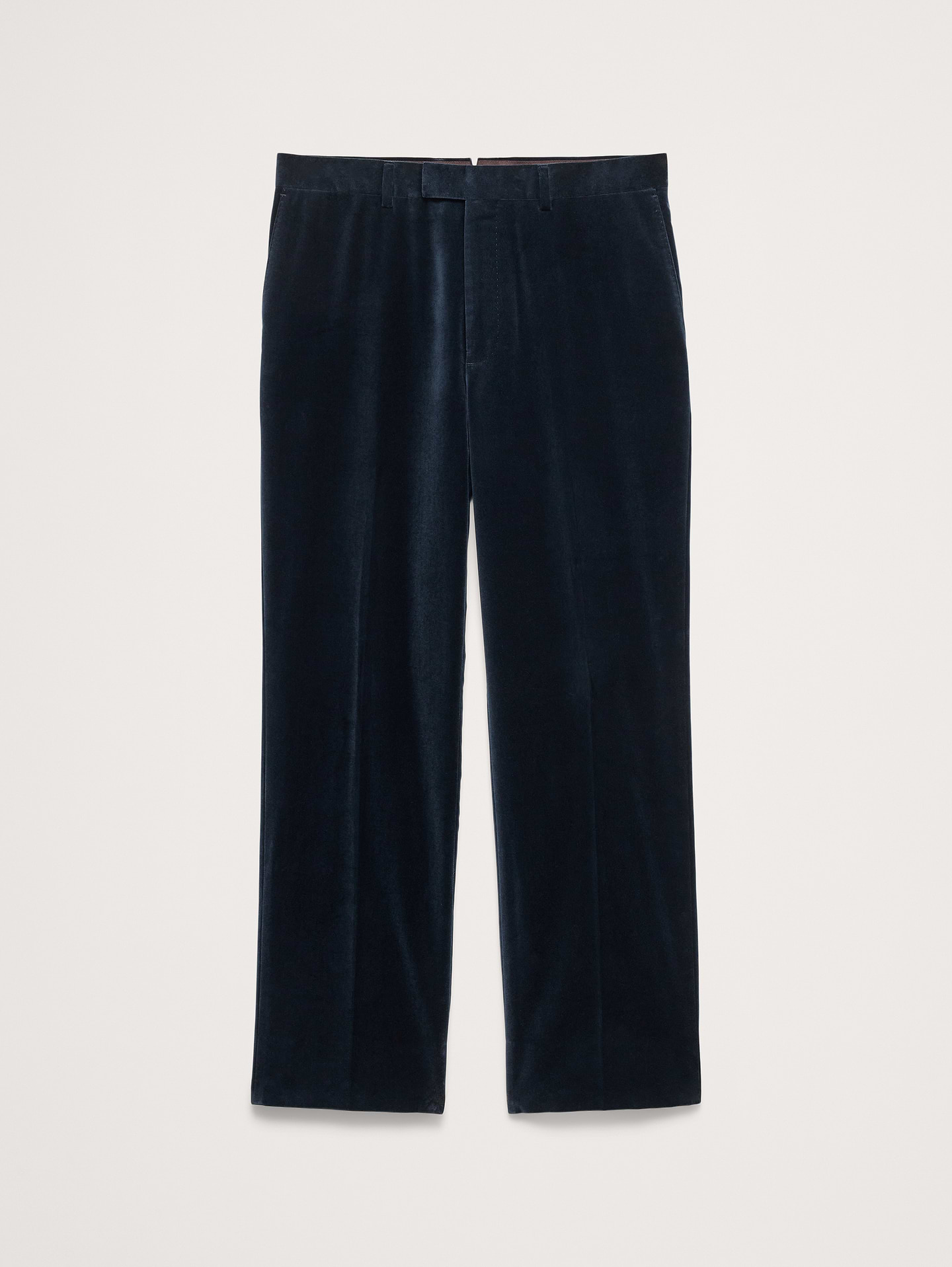 Image 5 of 7, Straight Velvet Suit Pant