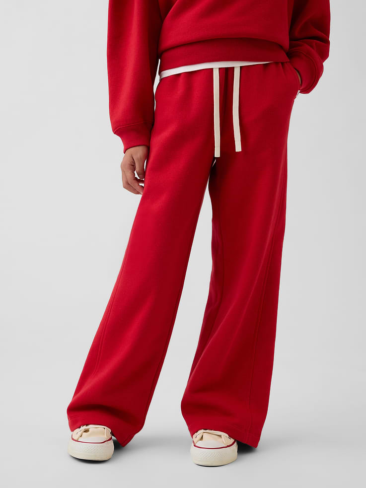 Image 3 de 6, Pantalon décontracté en coton ouaté VintageDoux pour Enfant