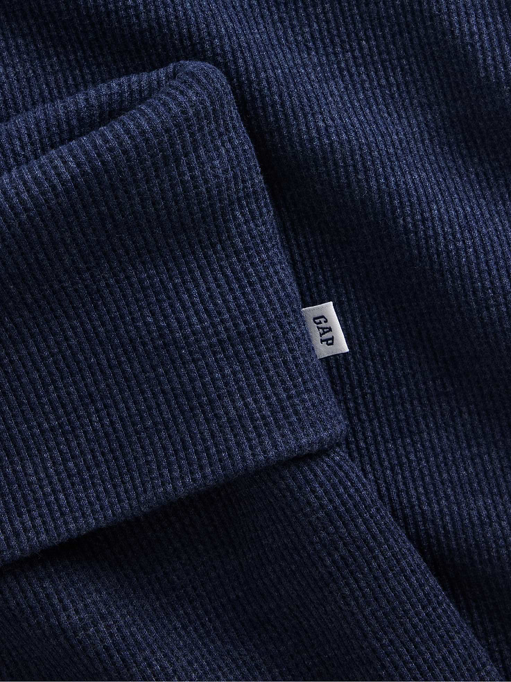 Image 5 de 5, Legging évasé gaufré à taille rabattable pour Enfant