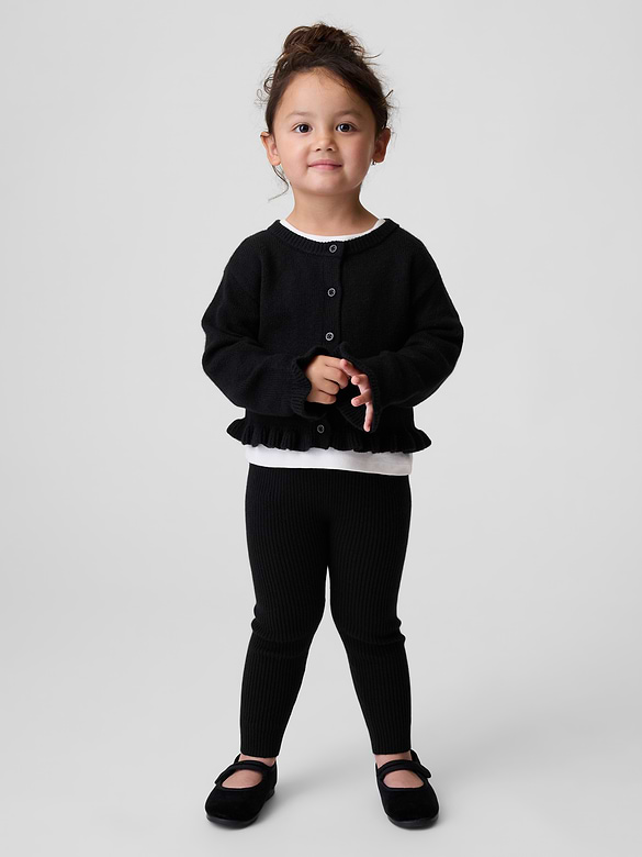Baby & Toddler CashSoft Rib Sweater Leggings