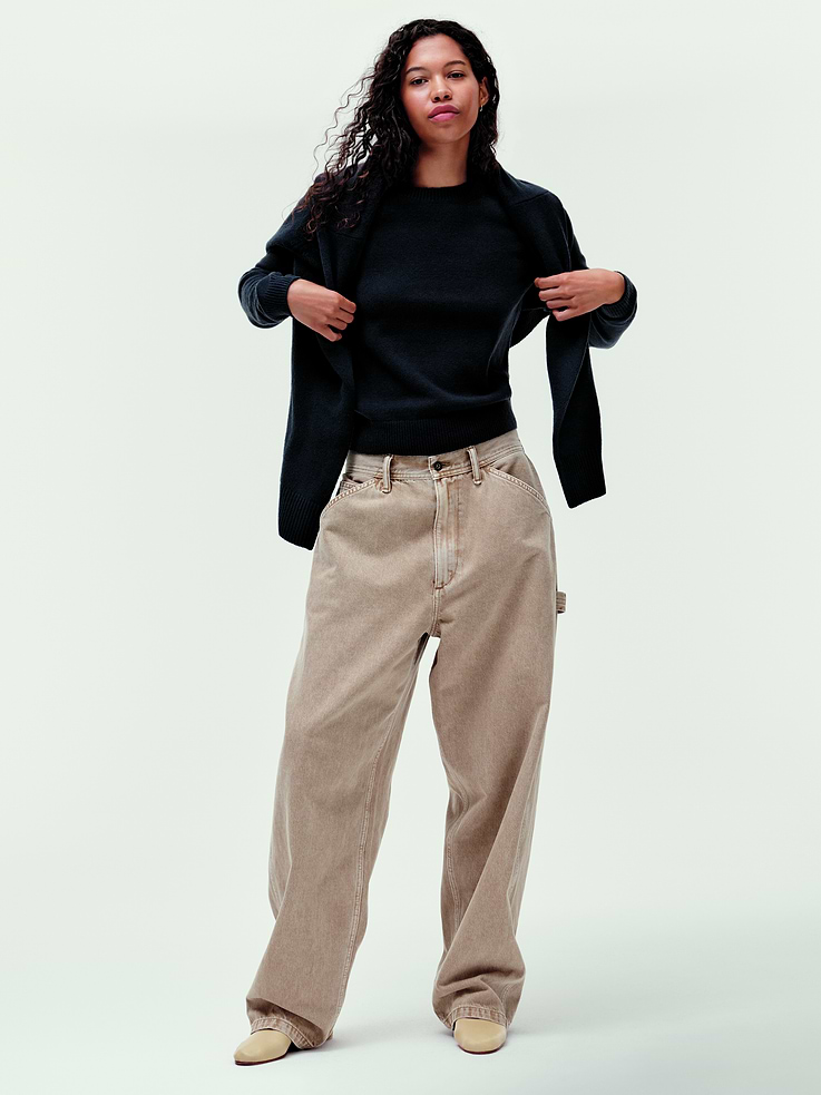 Image 6 of 6, CashSoft Crew Sweater