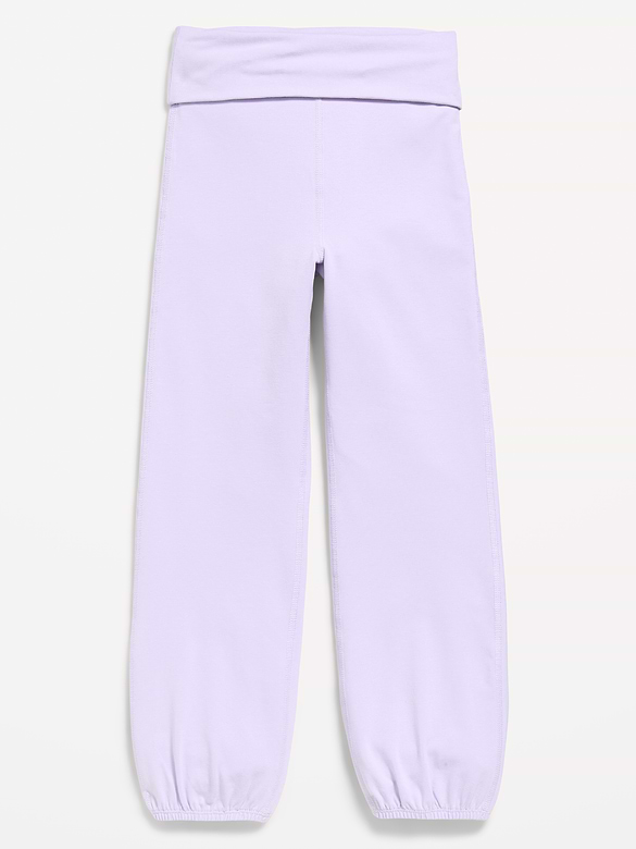 High-Waisted PowerChill Bubble Joggers for Girls