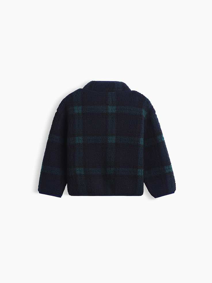 Image 3 of 4, Baby & Toddler Sherpa Quarter-Zip Pullover