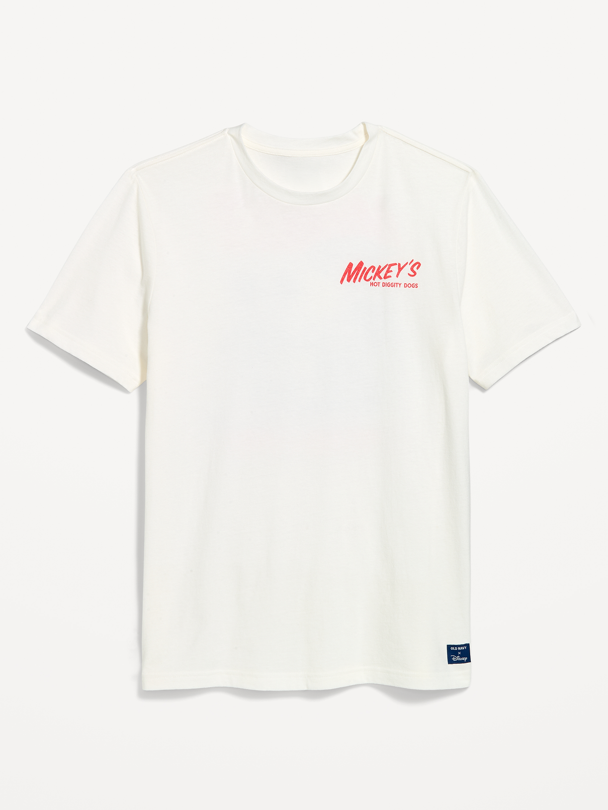 Image 1 of 3, rib-knit collar, short sleeves, ©Disney, Product #1183939