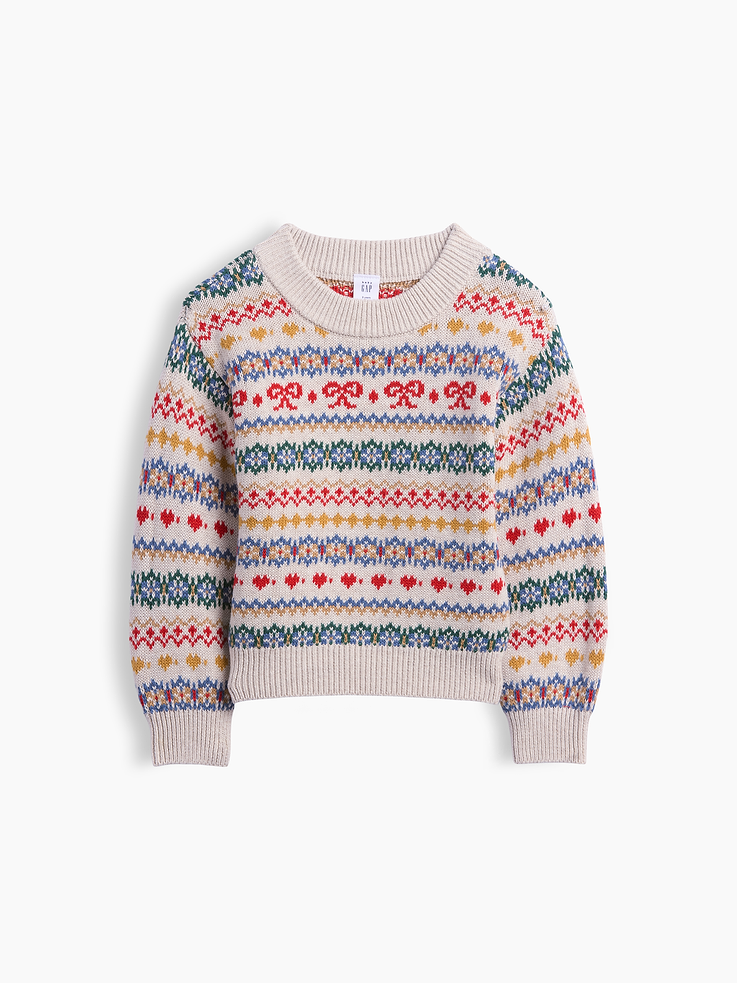 Image 2 of 4, Baby & Toddler Crew Sweater