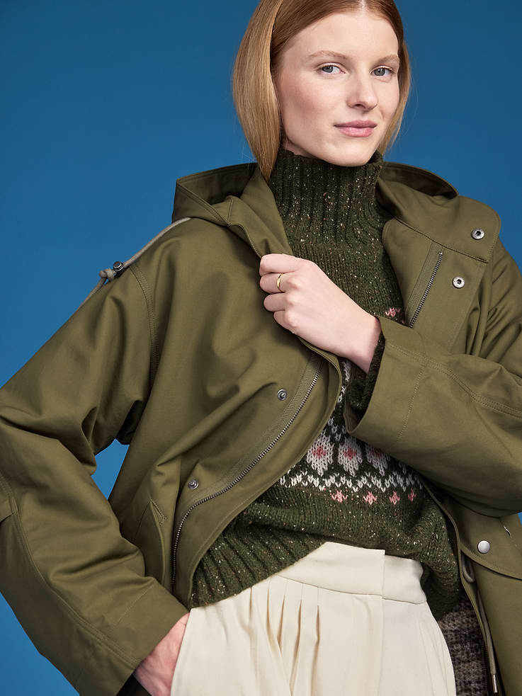 Image 3 of 9, Old Navy x Altuzarra Oversized 2-In-1 Hooded Parka
