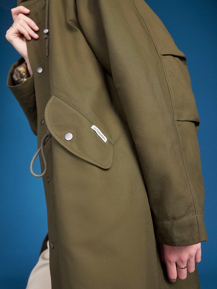 Image 9 of 9, Old Navy x Altuzarra Oversized 2-In-1 Hooded Parka