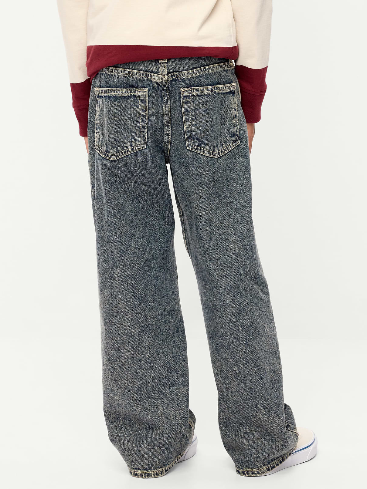 Image 2 of 5, Baggy Non-Stretch Jeans for Boys