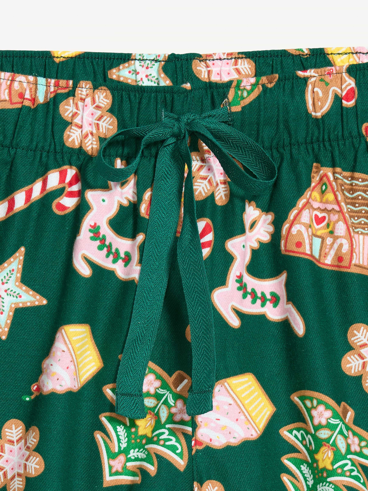 Image 3 of 3, Flannel Boxer Pajama Shorts for Women
