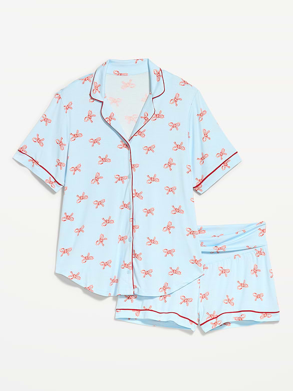 Maternity Classic Pajama Short Set