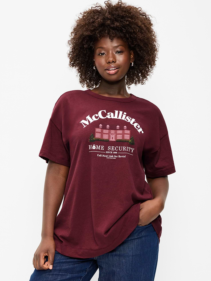Image 4 of 7, Home Alone™ Oversized Tunic T-Shirt