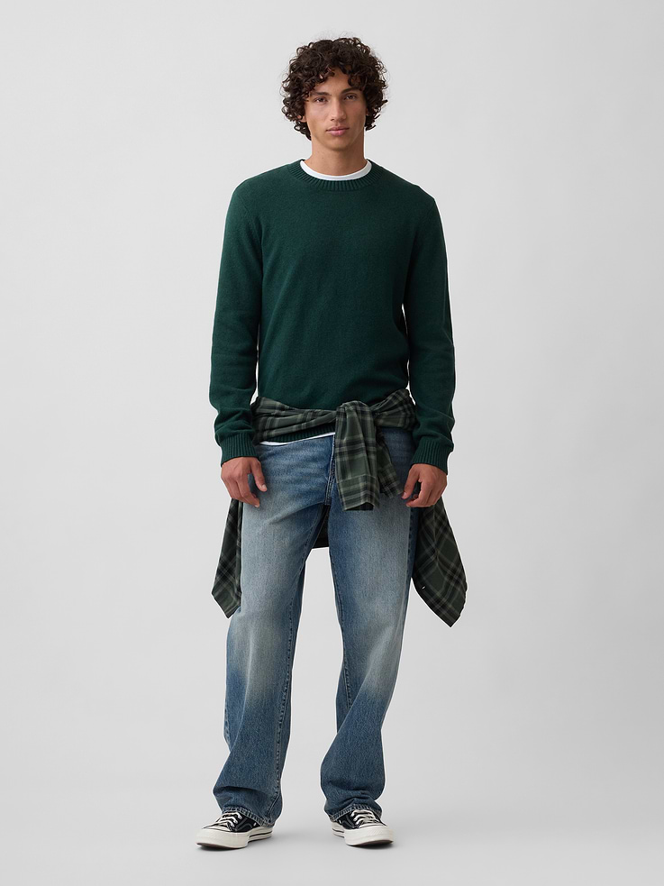 Image 3 of 5, CashSoft Crewneck Sweater