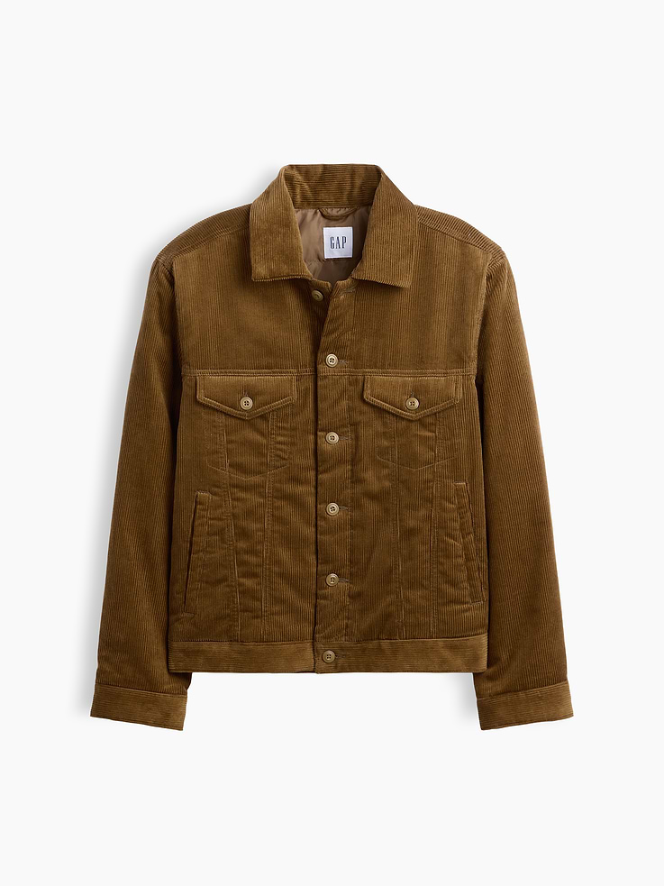 Image 5 of 5, Relaxed Icon Corduroy Jacket