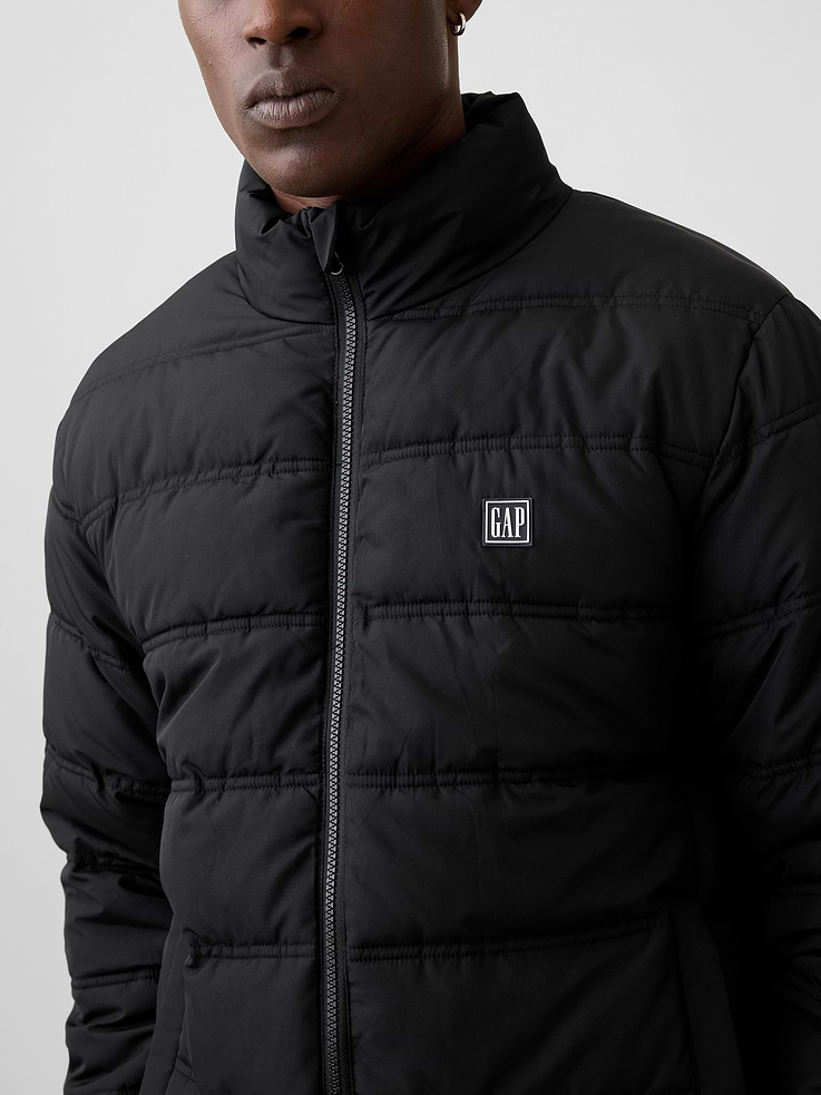 Image 4 of 5, Relaxed Puffer Jacket