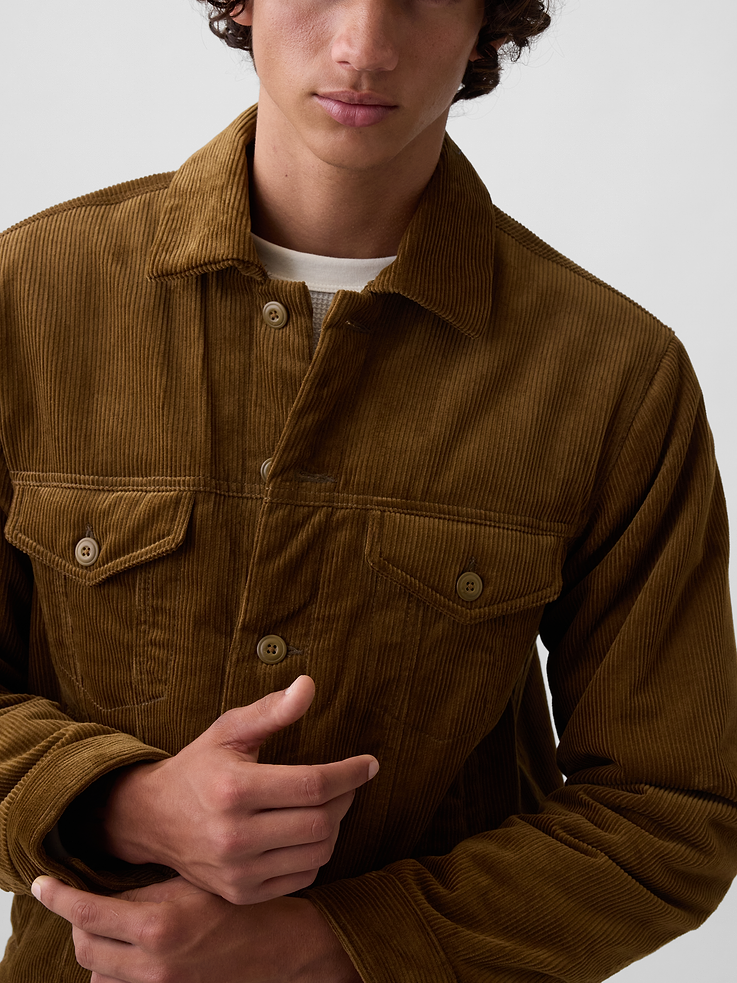 Image 4 of 5, Relaxed Icon Corduroy Jacket