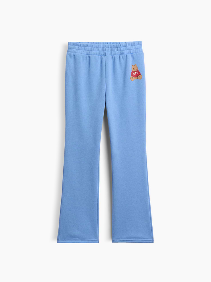 Image 1 of 3, This product is made with/contains 21% recycled polyester. Compared to virgin materials, using recycled materials helps reduce resource use and waste., Soft, comfy fleece., Elasticized waist., Graphic at hip., Product #1178428