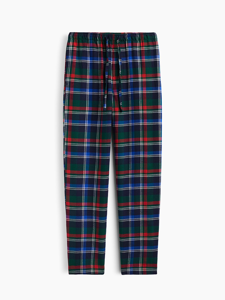 Image 4 of 4, Relaxed Flannel PJ Pants