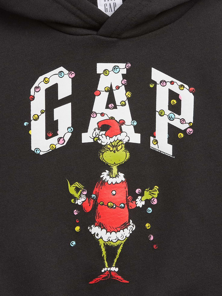Image 2 of 3, babyGap Relaxed How the Grinch Stole Christmas Terry Hoodie