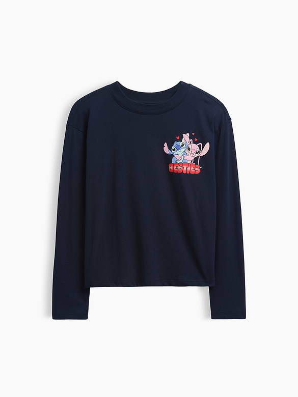 GapKids × Disney Lilo and Stitch Oversized Graphic T-Shirt