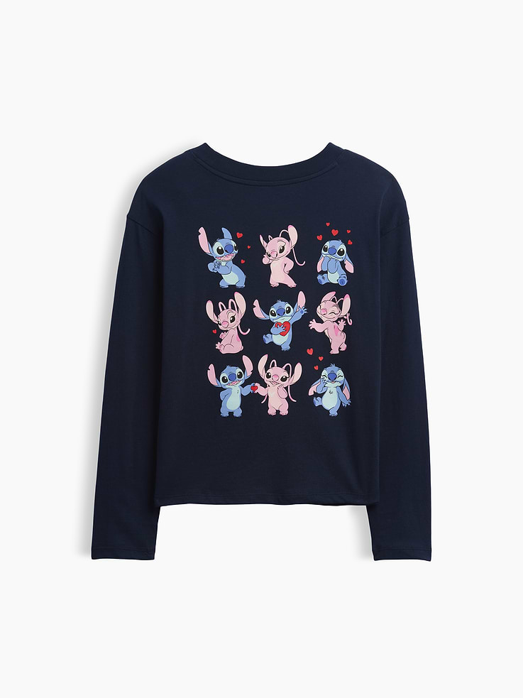 Image 3 of 3, GapKids × Disney Lilo and Stitch Oversized Graphic T-Shirt