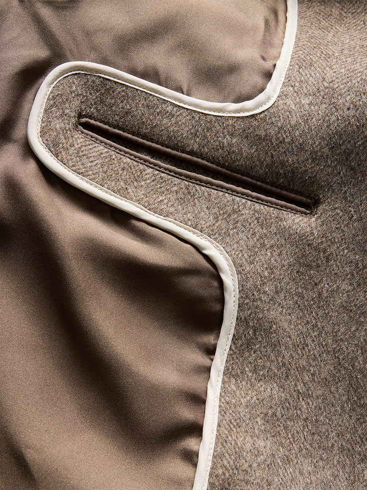 Image 8 of 10, Gap × Victoria Beckham Wool-Blend Chesterfield Coat
