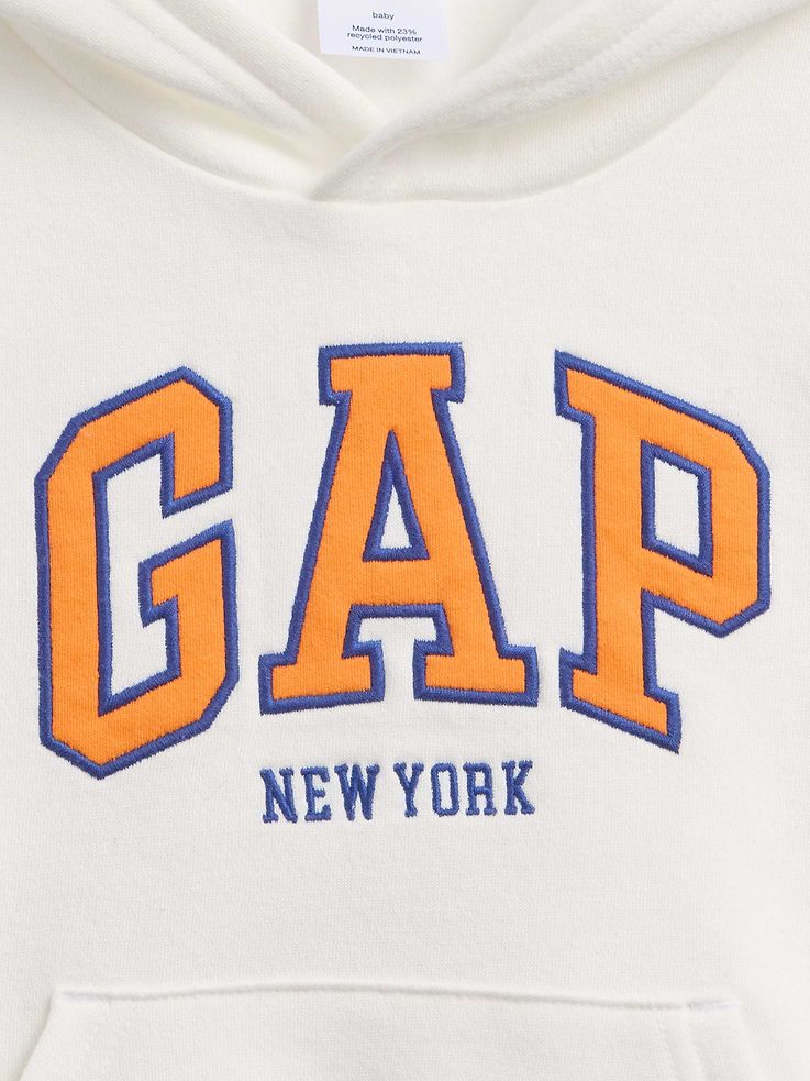 Image 2 of 3, babyGap NY Logo Hoodie