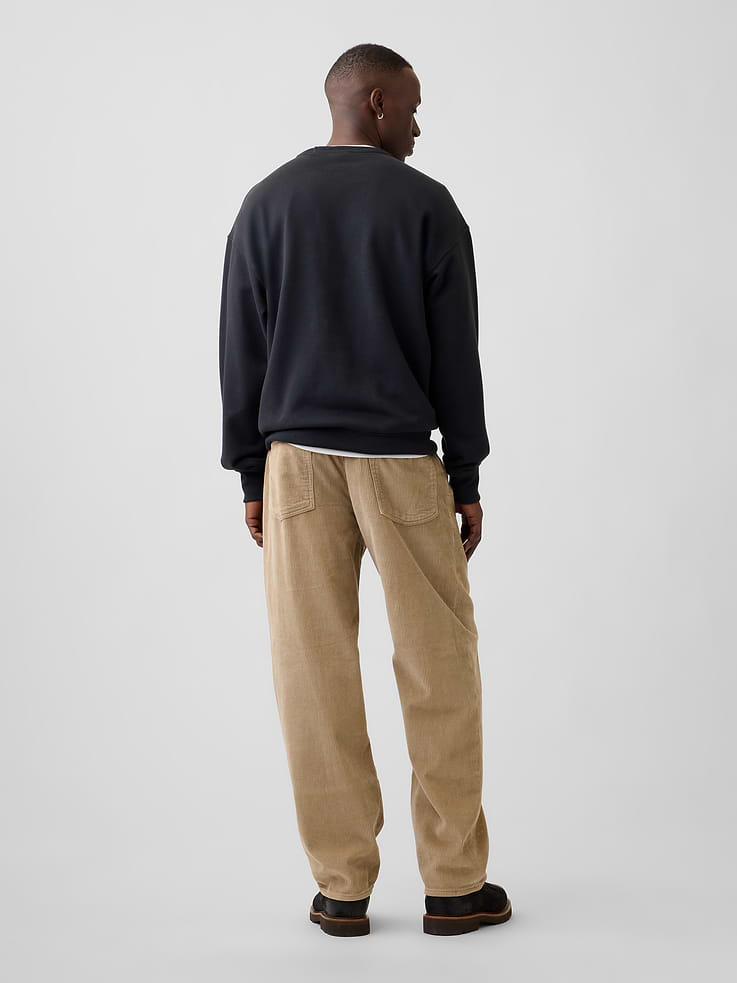 Image 2 of 6, Baggy Corduroy Pants